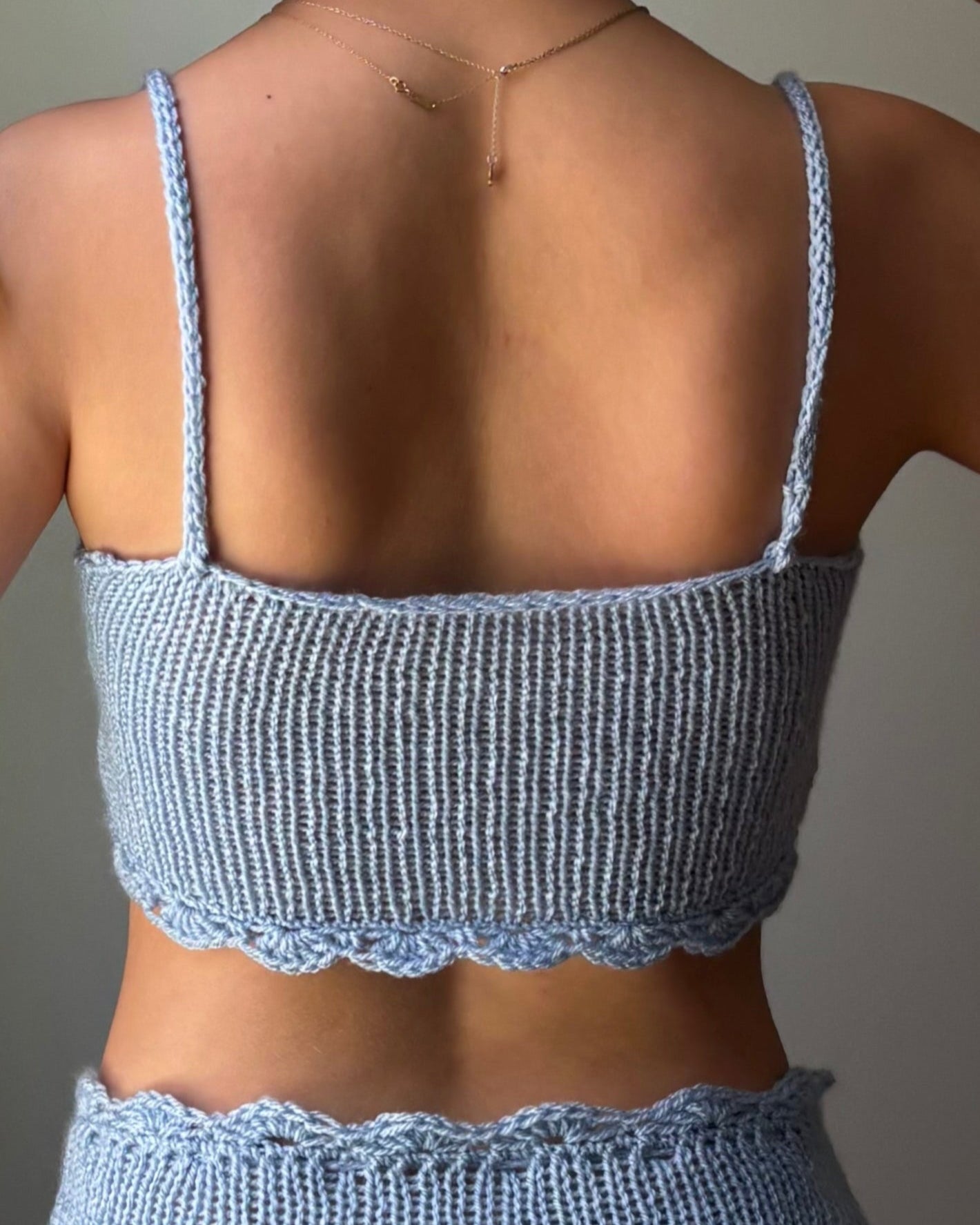 scallop bralette