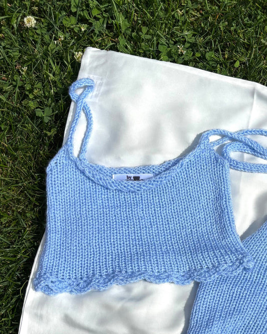 scallop bralette