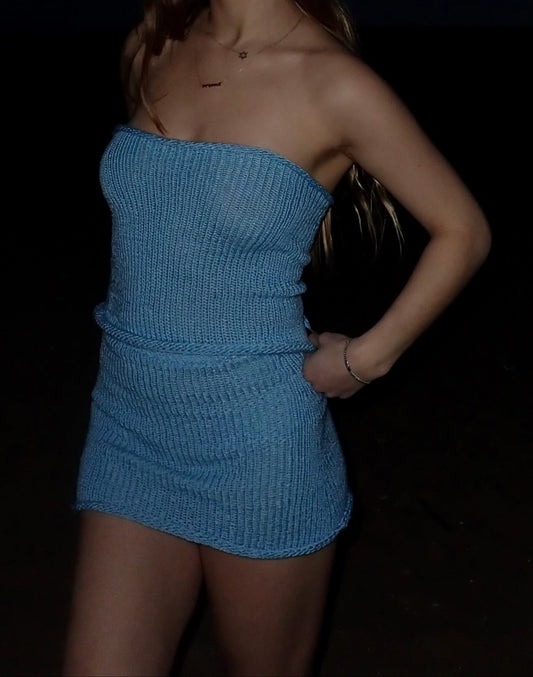knit mini skirt